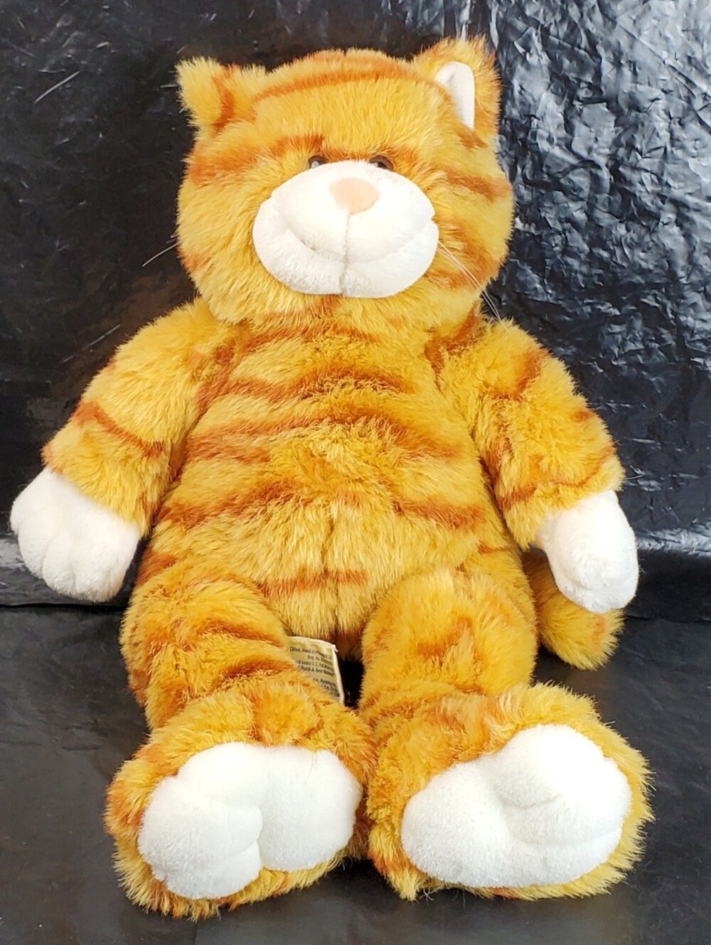 Build-A-Bear BAB Vintage 1998 Floppy Kitty Striped Tabby Cat RETIRED - GUC